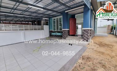เช่า/ขายหมู่บ้านเดอะ โฟริเอช รังสิต-คลอง4 (หลังมุม) ใกล้ห้างมาร์เก็ตวิลเลจ