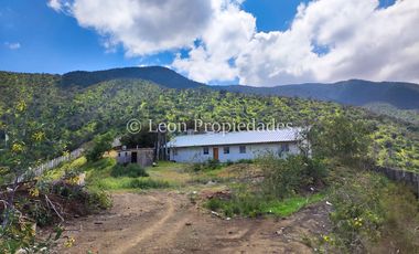 Leon Propiedades vende Gran casa en parcela de 20 ha. en Sector Cuyuncavi, Curacaví.