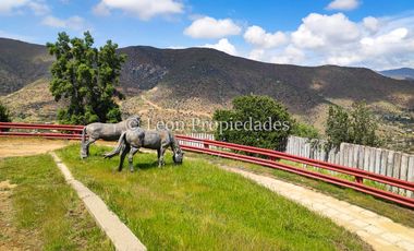 Leon Propiedades vende Gran casa en parcela de 20 ha. en Sector Cuyuncavi, Curacaví.
