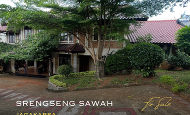 Dijual Rumah dengan nuansa Tropis, Luas dan Asri di Jagakarsa, Jaksel.