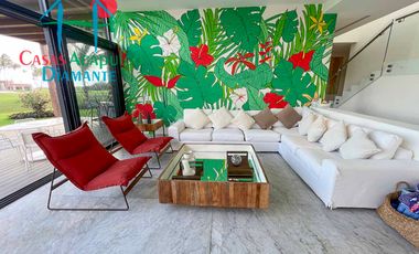 Casa en renta vacacional para 10 personas. Con alberca privada y vista campo de golf