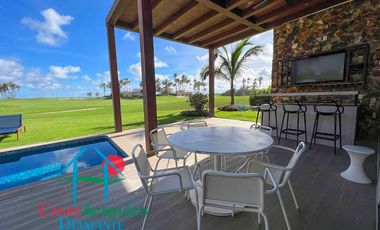 Casa en renta vacacional para 10 personas. Con alberca privada y vista campo de golf