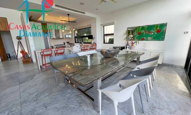 Casa en renta vacacional para 10 personas. Con alberca privada y vista campo de golf