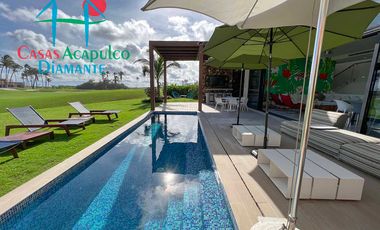 Casa en renta vacacional para 10 personas. Con alberca privada y vista campo de golf
