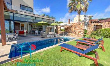 Casa en renta vacacional para 10 personas. Con alberca privada y vista campo de golf