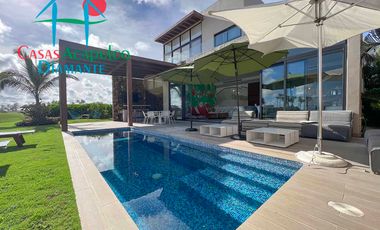 Casa en renta vacacional para 10 personas. Con alberca privada y vista campo de golf