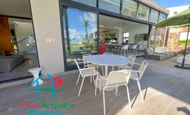 Casa en renta vacacional para 10 personas. Con alberca privada y vista campo de golf