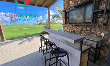 Casa en renta vacacional para 10 personas. Con alberca privada y vista campo de golf