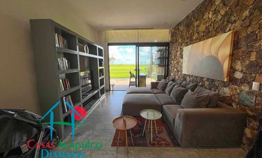 Casa en renta vacacional para 10 personas. Con alberca privada y vista campo de golf