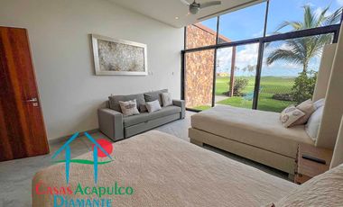 Casa en renta vacacional para 10 personas. Con alberca privada y vista campo de golf