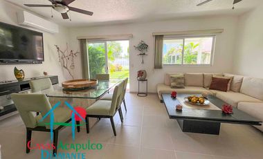 Casa con terraza con salida al jardín y áreas comunes. Incluye sistema de agua potable en toda la casa 100% purificada