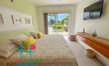 Casa con terraza con salida al jardín y áreas comunes. Incluye sistema de agua potable en toda la casa 100% purificada