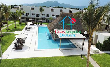 Casa con terraza con salida al jardín y áreas comunes. Incluye sistema de agua potable en toda la casa 100% purificada