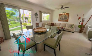 Casa con terraza con salida al jardín y áreas comunes. Incluye sistema de agua potable en toda la casa 100% purificada