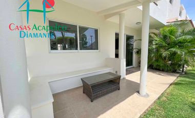 Casa con terraza con salida al jardín y áreas comunes. Incluye sistema de agua potable en toda la casa 100% purificada