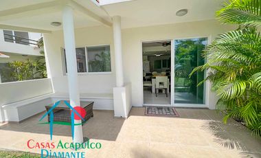 Casa con terraza con salida al jardín y áreas comunes. Incluye sistema de agua potable en toda la casa 100% purificada