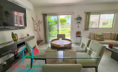 Casa con terraza con salida al jardín y áreas comunes. Incluye sistema de agua potable en toda la casa 100% purificada