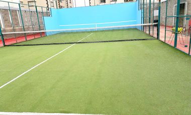 IMPECABLE DEPTO., ACTUALMENTE RENTADO, 4R, 3B, 2A, UBICACIÓN, ÁREAS COMUNES, CANCHA DE PADEL, JARDINES, VIGILANCIA, ETC. IDEAL PARA RECIBIR RENTAS