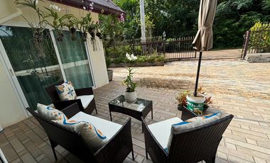 A Modern Designed 3 Bed House for Rent 1 Minute Walk Distance to Mae Phim Beach