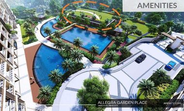 FOR SALE CONDO IN PASIG ALLEGRA GARDEN PLACE NEAR ESTANCIA MALL, AYALA MALLS THE 30TH,, SM Aura