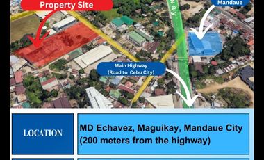 LOT FOR LEASE IN MAGUIKAY MANDAUE