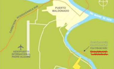 Terreno esquina en Condominio  Residencial Tambopata, Tambopata Perú