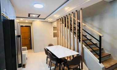 RUSH SALE! PRE OWNED FULLY FURNISHED TOWNHOUSE IN BRGY. SAN ANTONIO MAKATI