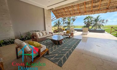 Hermosa casa con alberca privada y vista al campo de golf Tres Vidas