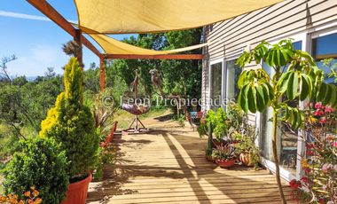 Leon Propiedades vende parcela con casa en Hacienda San José, Curacaví.