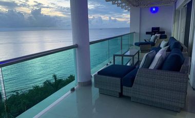 Departamento con vista al mar,  Alberca, en venta, Zona Hotelera Norte, Cozumel.