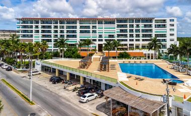 Departamento con vista al mar,  Alberca, en venta, Zona Hotelera Norte, Cozumel.