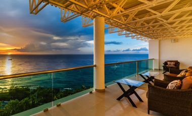 Departamento con vista al mar,  Alberca, en venta, Zona Hotelera Norte, Cozumel.