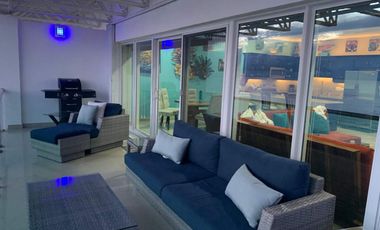 Departamento con vista al mar,  Alberca, en venta, Zona Hotelera Norte, Cozumel.