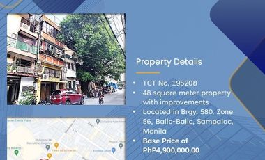 Land for sale in Metro Manila, Manila