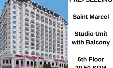 Studio with Balcony Condominium For Sale In Saint Marcel Near Clark Pampanga