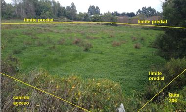 Parcela Salida Sur con Orilla Ruta 206