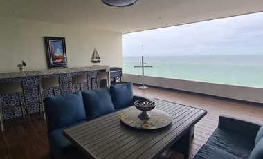 Departamento amueblado en renta en Chicxulub Puerto, Progreso.