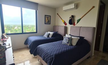 Departamento amueblado en renta en Chicxulub Puerto, Progreso.
