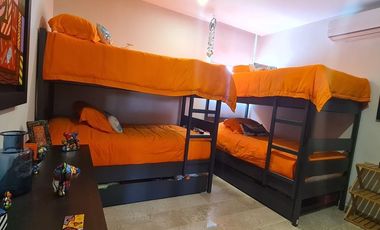 Departamento amueblado en renta en Chicxulub Puerto, Progreso.