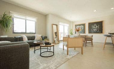 DEPARTAMENTO EN VENTA DE UNA PLANTA, LA VISTA RESIDENCIAL, MOD. TARENTO, QUERETARO