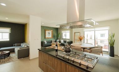 DEPARTAMENTO EN VENTA DE UNA PLANTA, LA VISTA RESIDENCIAL, MOD. TARENTO, QUERETARO