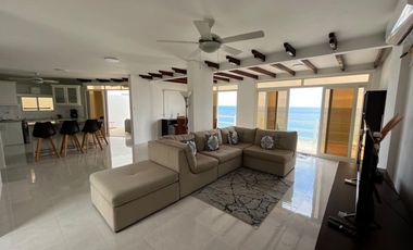 casa de venta frente al mar en manta zona sur