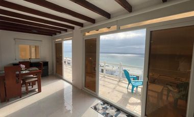 casa de venta frente al mar en manta zona sur