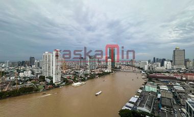 Ultra-Luxurious 4-Bedrooms, 4-Bathrooms Riverfront Residence at Four Seasons Private Residences Bangkok