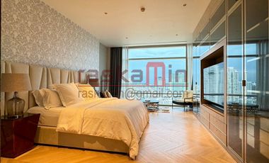 Ultra-Luxurious 4-Bedrooms, 4-Bathrooms Riverfront Residence at Four Seasons Private Residences Bangkok