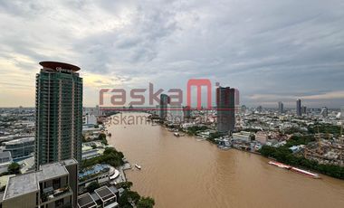 Ultra-Luxurious 4-Bedrooms, 4-Bathrooms Riverfront Residence at Four Seasons Private Residences Bangkok