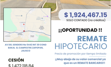 Oportunidad Casa de Remate Bancario !! El Campestre, Zapopan, Jal.