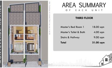 For Sale: 3-Sty BNew House & Lot, Monteverde Royale Ph 3 Taytay, P10.4M