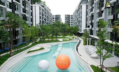 ขายถูกมาก  ราคาแบบนี้ไม่มีอีกแล้ว !! Kave Condo ม.กรุงเทพ พื้นที่ใช้สอย 26.29 ตร.ม. ชั้น 7 เหมาะแก่การพักอาศัยและปล่อยเช่าทำกำไร ( ขายพร้อมผู้เช่า )