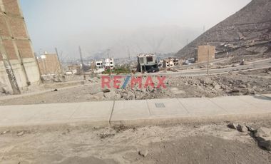 Terreno En Venta En Huampani Lugar Estrategico